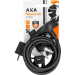 AXA Kabelslot Resolute 8-180 - Ø8 / 1800 Mm - Zwart
