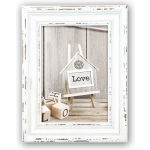 Zep - Houten Fotolijst Rivoli Vintage Voor Foto Formaat 30x45 - Sy935w - Wit
