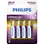 Philips Ultra Lithium Aa 1.5v Blister 4