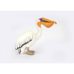 Hansa te Pelikaan Knuffel 25 Cm - Vogelknuffels - Pluche Knuffels - Wit