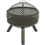 MaxxGarden Vuurkorf/barbecue Ø 52 Cm - Zwart