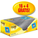 Notitieblok Post-it 76x76 Kan./pk 20 - Geel