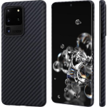 Pitaka - Magez Case - Samsung Galaxy S20 Ultra - Twill-patroon - Zwart