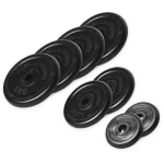 Gorilla Sports Halterschijven Set - Bundel - 27,5 Kg (4 X 5 Kg, 2 X 2,5 Kg & 2 X