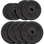 Gorilla Sports Halterschijven Set - Bundel - 27,5 Kg (4 X 5 Kg, 2 X 2,5 Kg & 2 X