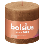 Bolsius Rustiek Stompkaars 100/100 Spice Brown - Bruin