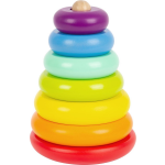 Small Foot Regenboog Stapeltoren Junior 15 Cm Hout