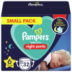 Pampers - Night Pants - Maat 6 - Small Pack - 32 Luierbroekjes