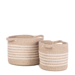 Kidsdepot Set Opbergmanden Eran - Beige