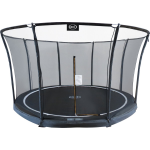 axi Denver Trampoline Met Veiligheidsnet Ø 366 Cm Inground Trampoline Voor Kinderen - Zwart