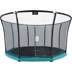 axi Denver Trampoline Met Veiligheidsnet Ø 366 Cm Inground Trampoline Voor Kinderen - Groen