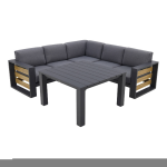 Garden Impressions Solo/cube Dining Loungeset - Grijs