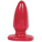 Doc Johnson Grote rode butt plug - Rood