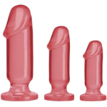 Crystal Jellies Anal Starter Kit - - Roze