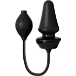 Anal Fantasy Opblaasbare Siliconen Buttplug - Zwart