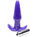 Frisky Smooth Vibrerende Anaalplug - - Paars