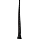 Hosed Extreme Siliconen Anaalplug - 60 cm - Zwart