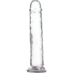 Addiction Crystal - Transparante Dildo - 20 cm