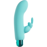 PowerBullet Alice's Bunny Vibrator - Turquoise - Groen