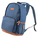 CHAPPO Classic Rugzak Compacte Dagjes-rugtas En Schooltas Voor Man En Vrouw Regenbestendig 18 Liter - Blauw