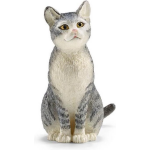 Schleich -beeldje 13771 - Boerderijdier - Kat, Zittend