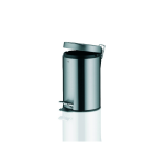 Kela Impronta Pedaal Afvalemmer Silent Close - 3 Liter - Zilver - - Silver