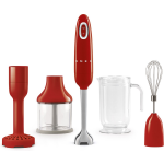 SMEG Batidora de Mano - HBF22RDEU, Rojo, Accesorios