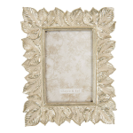 Clayre & Eef Fotolijst 18*2*22 Cm / 10*15 Cm Zilverkleurig - Goud