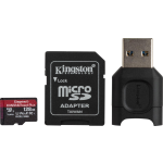 Kingston Canvas React Plus Microsdxc 128 Gb - Zwart