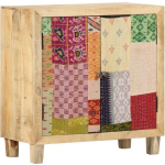 Vidaxl Dressoir Met Patchwork 70x35x75 Cm Massief Mangohout