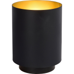 Lucide Suzy Tafellamp E14/40w Rond/goud - Zwart