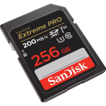 Sandisk SDXC Extreme Pro 256GB 200mb/s