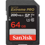 Sandisk SDXC Extreme Pro 64GB 200mb/s