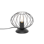 QAZQA Design tafellamp - Margarita - Zwart