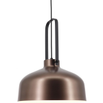 Lamponline Hanglamp Mendoza Ø 37,5 Cm-zwart - Bruin