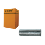 SMART | Inslaganker met lip IAL M10x40 Zn | 50 st