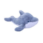 Wild Republic Knuffel Dolfijn Ecokins Mini Junior 20 Cm Pluche - Azul