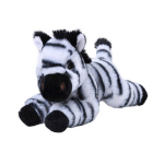 Wild Republic Knuffel Zebra Ecokins Mini Junior 20 Cm Pluche/zwart - Wit