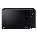 LG - Microondas MH6535GDS Smart Inverter Con Capacidad De 25 Litros Y Grill Negro