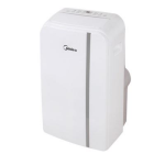 Midea - Aire Acondicionado Portátil MPPDB-12CRN7-QB6 Con 3.027 Frig/h Blanco