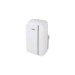 Midea - Aire Acondicionado Portátil MPPDB-12HRN7-QB6 Con 3.027 Frig/h Y 2.519 Kcal/h Blanco