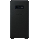 Samsung Galaxy S10e Leather Back Cover - Negro