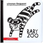 Manhattan Toy Kinderboek Baby Zoo Junior 15 Cm Textiel/wit - Zwart