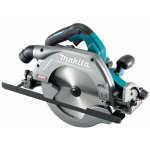 Makita Sierra circular de mano de batería 40V máx. / 5.0 AH, 2 baterías + cargador en el caso de transporte