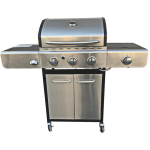 Grill Guru Backyard Burner 3 Gasbarbecue - Silver