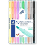 Huismerk Highlighter Textsurfer Triplus, 10 Stuks In Staedtler Doosje