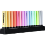 Huismerk Highlighter Stabilo Boss Original Pastel, Tafelset Met 15 Stiften