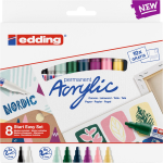 Huismerk Acryl Marker/8s Starter Set Nordic