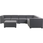 Beliani Arezzo - Loungeset--polyester - Grijs