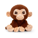 Keel Toys Pluche Knuffel Dier Chimpansee Aap 25 Cm - Knuffeldier